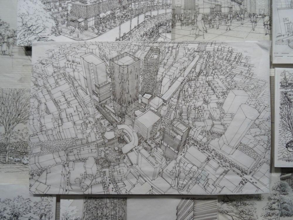 日建設計イラストレーションスタジオ展　DRAWN TO ARCHITECTURE_29