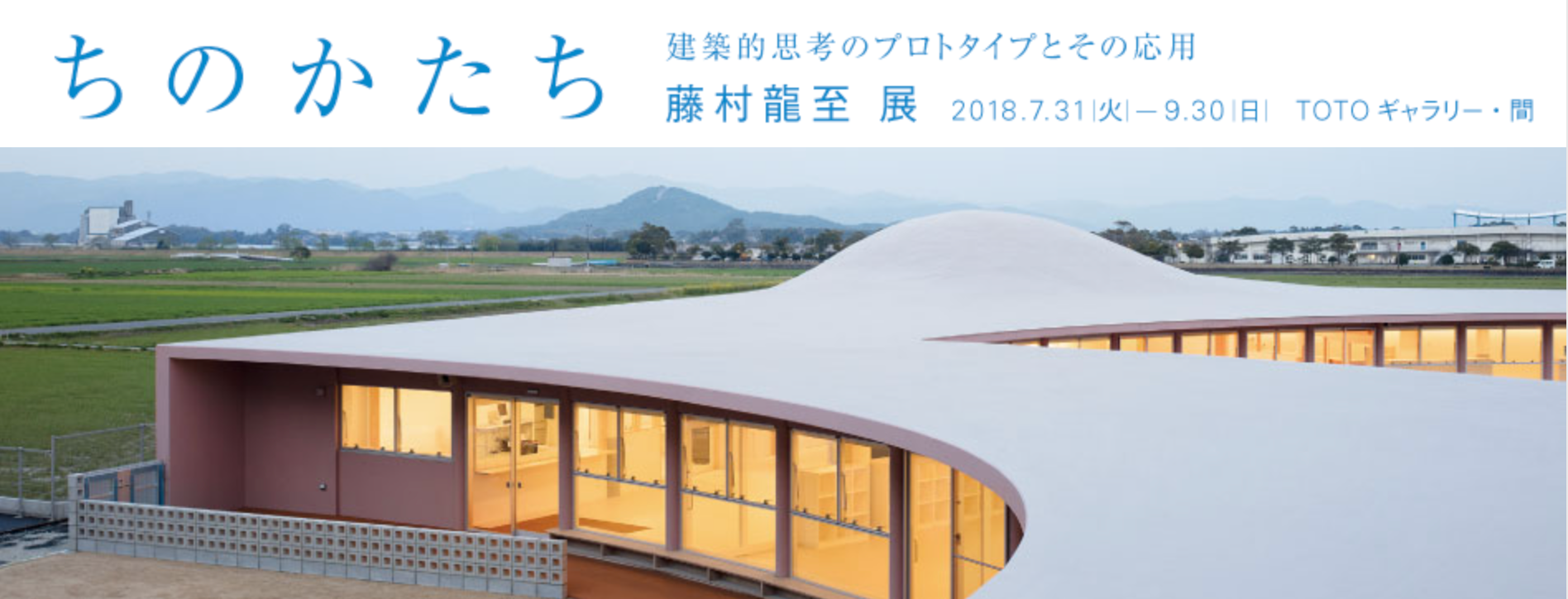 藤村龍至展　ちのかたち――建築的思考のプロトタイプとその応用