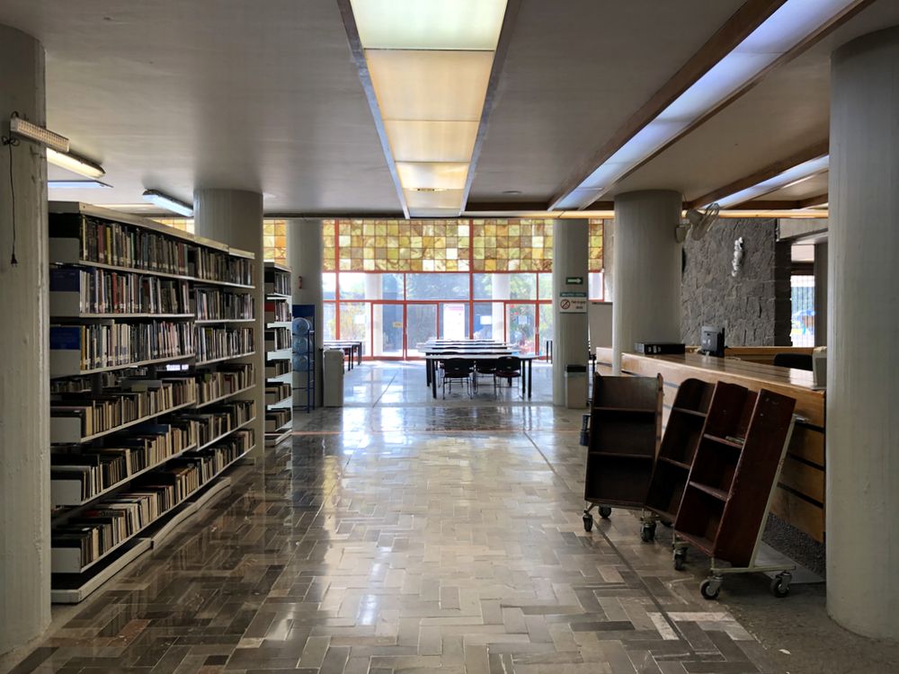 UNAM中央図書館31